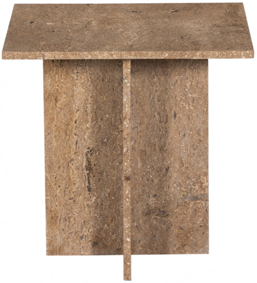 Beige Verona End Table from Meridian - Luna Furniture