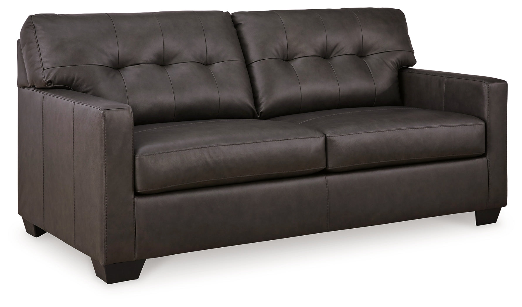 belziani full leather sofa sleeper