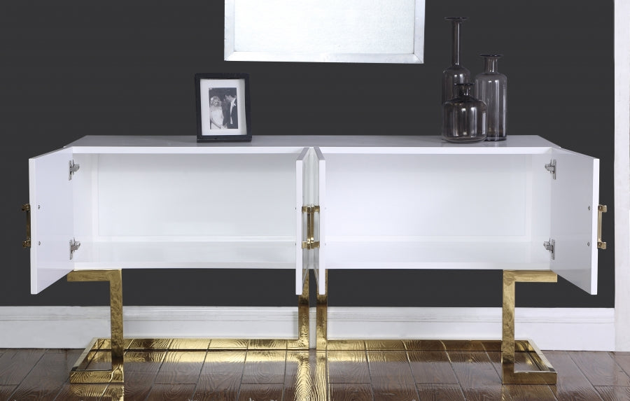 Beth Buffet | Console Table from Meridian - Luna Furniture