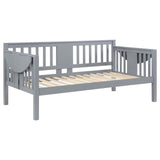 Bethany Wood Twin Daybed with Drop-down Tables Grey from Coaster - Luna Furniture