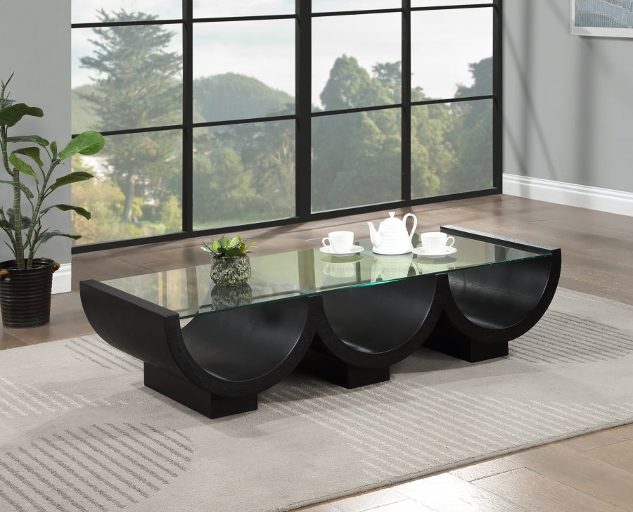 Beverwil Coffee Table Black from Meridian - Luna Furniture