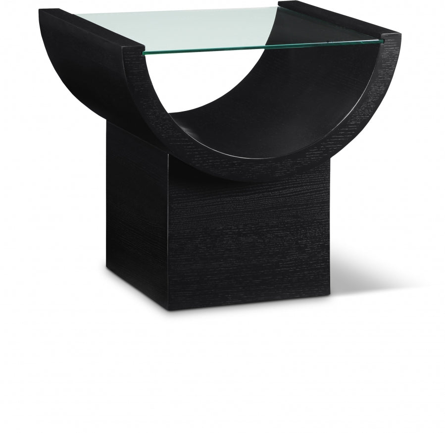 Beverwil End Table Black from Meridian - Luna Furniture