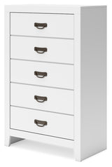 Binterglen White Chest of Drawers from Ashley - Luna Furniture