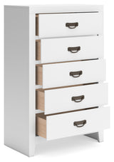 Binterglen White Chest of Drawers from Ashley - Luna Furniture