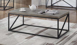 Birdie Sonoma Gray Rectangular Coffee Table from Coaster - Luna Furniture