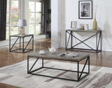 Birdie Sonoma Gray Rectangular Coffee Table from Coaster - Luna Furniture