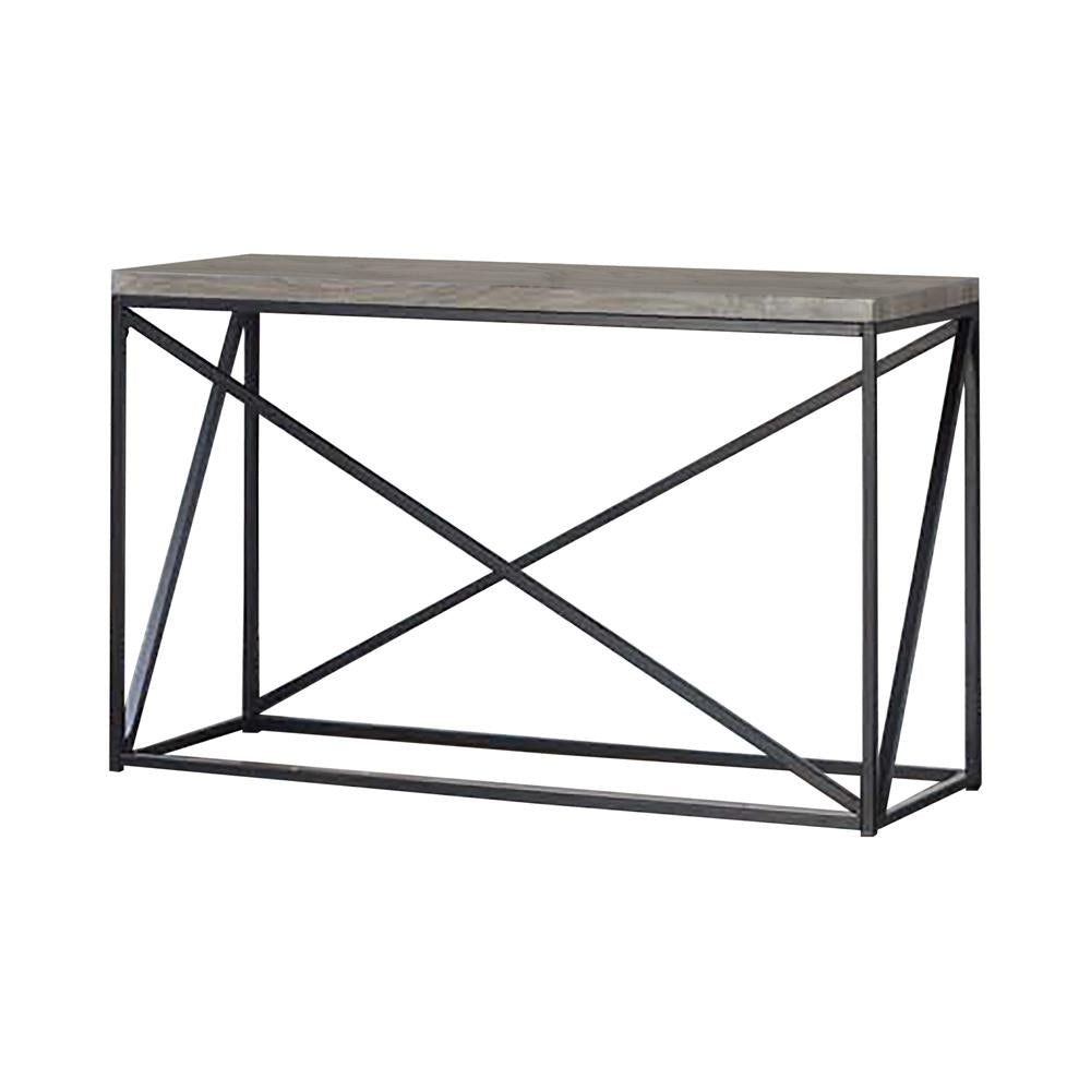 Birdie Rectangular Sofa Table Sonoma Gray from Coaster - Luna Furniture