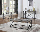 Birdie Rectangular Sofa Table Sonoma Gray from Coaster - Luna Furniture