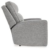 Biscoe Pewter Power Recliner - 9050313 - Luna Furniture