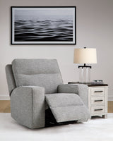 Biscoe Pewter Power Recliner - 9050313 - Luna Furniture