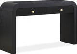 Artisto Black Console Table from Meridian - Luna Furniture