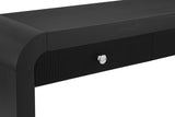 Artisto Black Console Table from Meridian - Luna Furniture