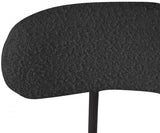 Black Beacon Boucle Fabric Bar / Counter Stools, Set of 2 from Meridian - Luna Furniture