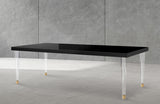 Bethany Black Dining Table from Meridian - Luna Furniture