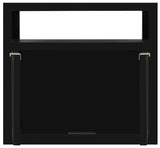 Cambria Black Nightstand from Meridian - Luna Furniture