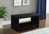 Cleo Black Nightstand from Meridian - Luna Furniture