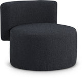 Como Black Boucle Fabric Accent Chair from Meridian - Luna Furniture