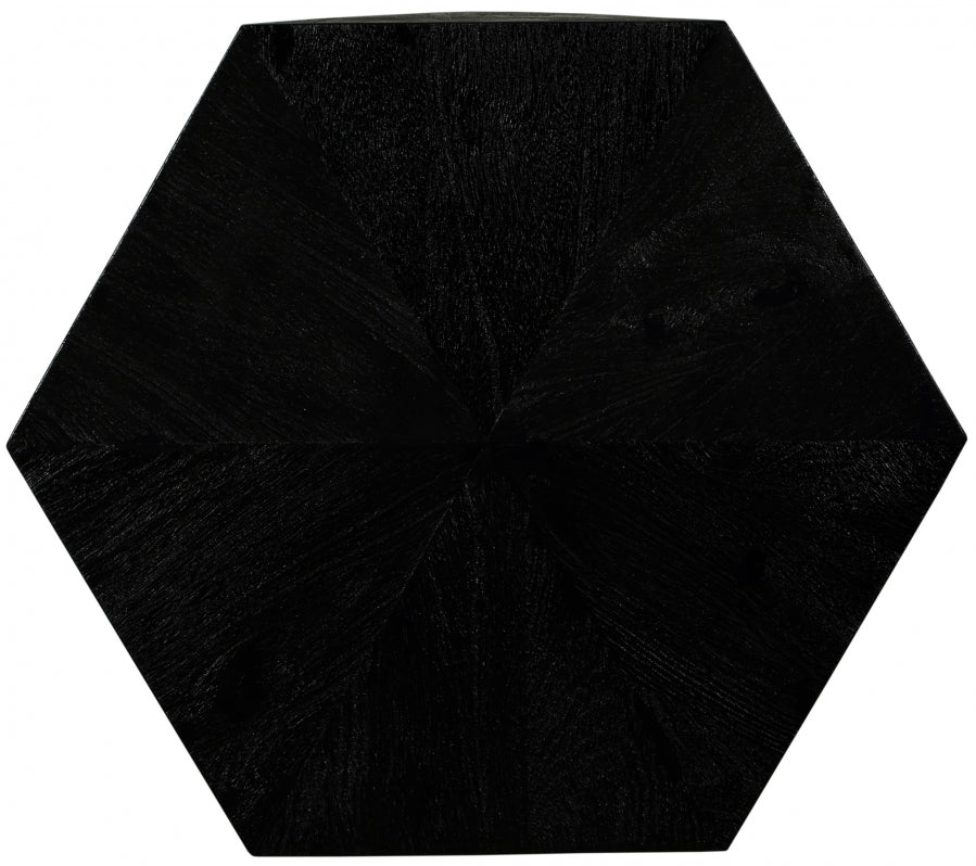 Black Diamante End Table from Meridian - Luna Furniture