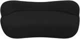 Flair Black Boucle Fabric Bench from Meridian - Luna Furniture