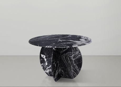 Black Formentera Dining Table from Meridian - Luna Furniture