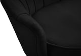 Gardenia Black Velvet Sofa from Meridian - Luna Furniture