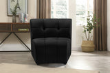 Limitless Black Modular Velvet Chair from Meridian - Luna Furniture