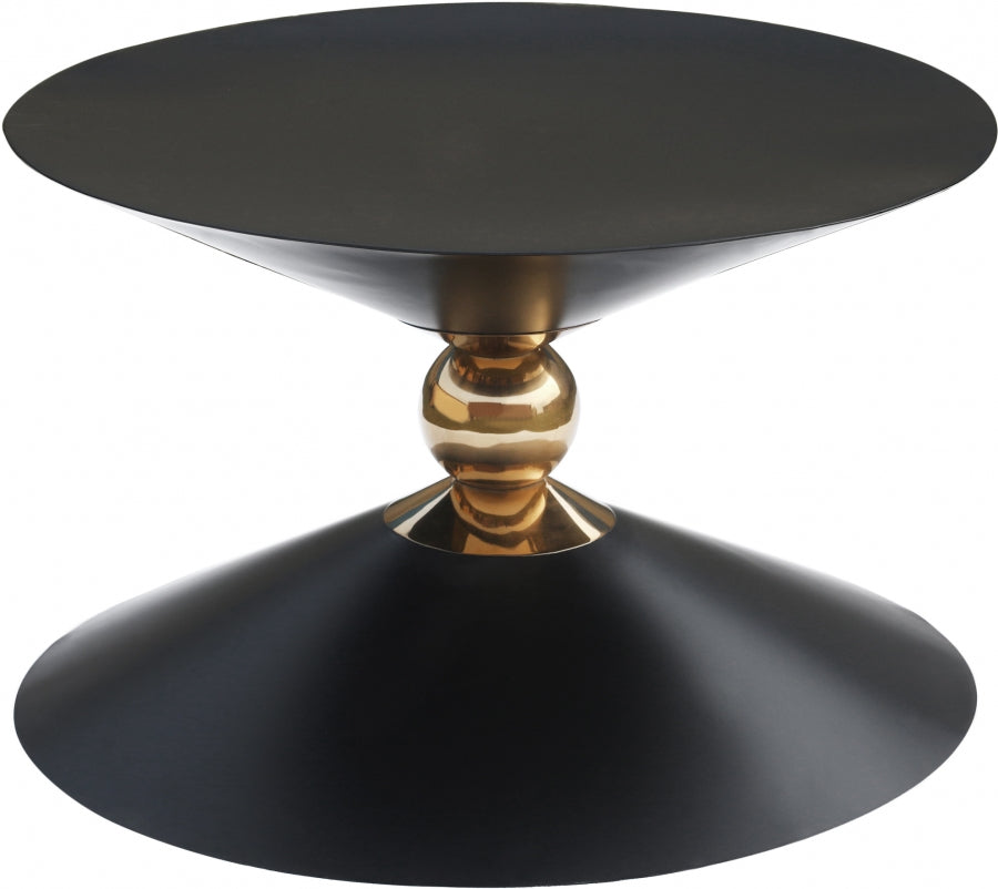 Malia Black Coffee Table from Meridian - Luna Furniture