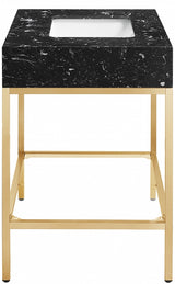 Marmo Black 30" Bathroom Vanity from Meridian - Luna Furniture