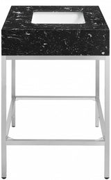 Marmo Black 30" Bathroom Vanity from Meridian - Luna Furniture