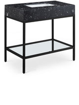 Marmo Black 36" Bathroom Vanity from Meridian - Luna Furniture