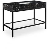 Marmo Black 48" Bathroom Vanity from Meridian - Luna Furniture