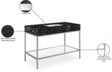 Marmo Black 48" Bathroom Vanity from Meridian - Luna Furniture