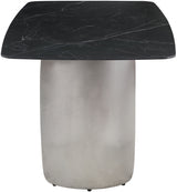 Black Niya Dining Table from Meridian - Luna Furniture