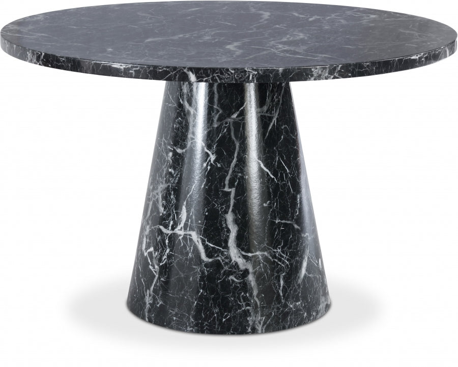 Omni Black 48" Dining Table from Meridian - Luna Furniture