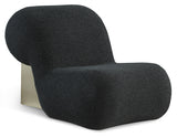 Quadra Black Boucle Fabric Accent Chair from Meridian - Luna Furniture