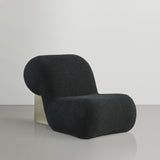 Quadra Black Boucle Fabric Accent Chair from Meridian - Luna Furniture