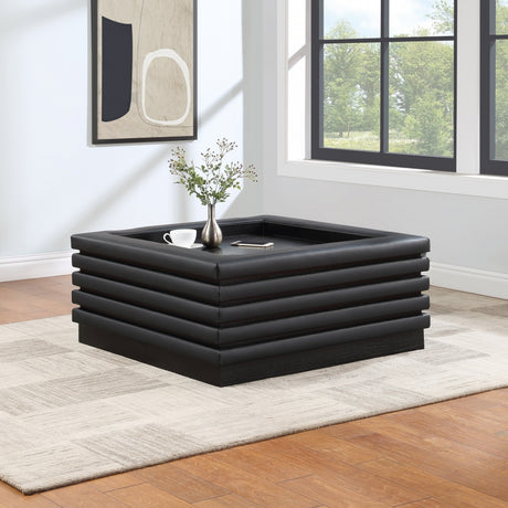 Rory Black Rory Coffee Table from Meridian - Luna Furniture