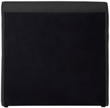 Black Stylus Boucle Fabric Twin Bed from Meridian - Luna Furniture