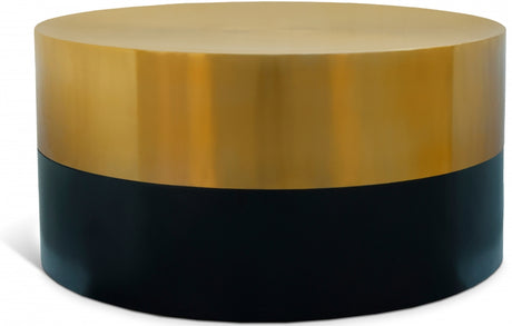 Sun Gold/Black Coffee Table from Meridian - Luna Furniture