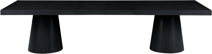 Tavolo Black Oak Dining Table from Meridian - Luna Furniture