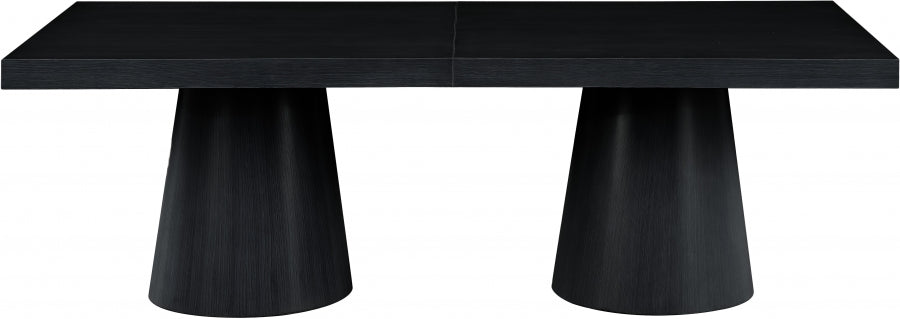 Tavolo Black Oak Dining Table from Meridian - Luna Furniture