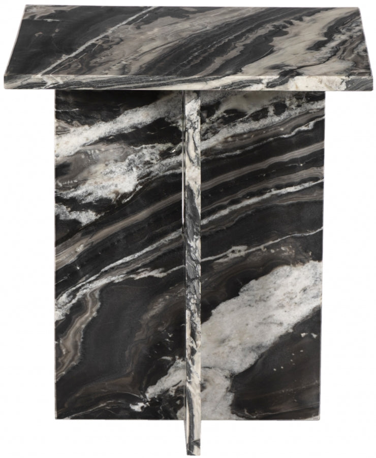 Black Verona End Table from Meridian - Luna Furniture