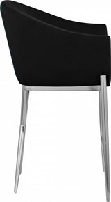 Xavier Black Counter Stool from Meridian - Luna Furniture