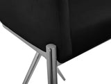 Xavier Black Counter Stool from Meridian - Luna Furniture