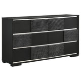 Blacktoft 6-drawer Dresser Black - 207103 - Luna Furniture