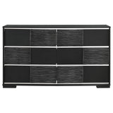 Blacktoft 6-drawer Dresser Black - 207103 - Luna Furniture