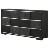 Blacktoft 6-drawer Dresser Black - 207103 - Luna Furniture