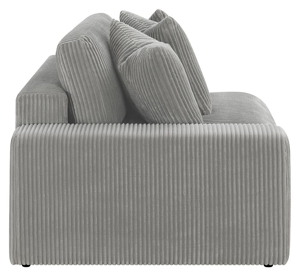 Blaine Upholstered Reversible Sectional Fog - 509900 - Luna Furniture