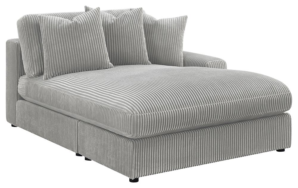 Blaine Upholstered Reversible Sectional Fog - 509900 - Luna Furniture