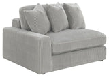 Blaine Upholstered Reversible Sectional Fog - 509900 - Luna Furniture